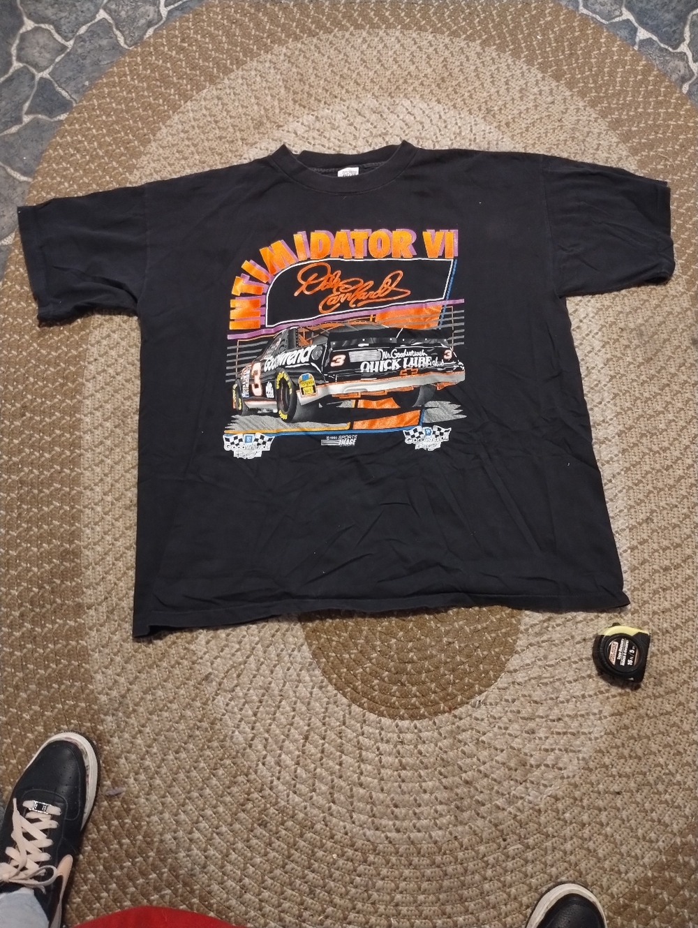 NASCAR Dale Earnhardt Sr Sports Image tshirt VINTAGE 1993